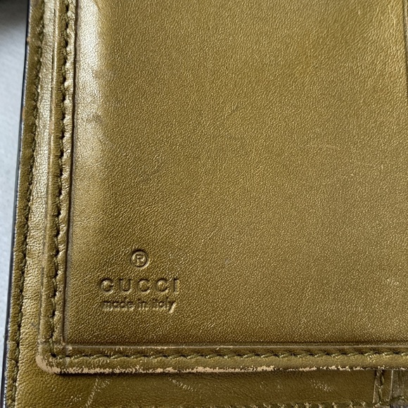- Gucci metallic wallet - Picture 9 of 9
